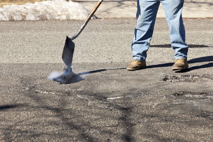 Pothole Filling by Superior Paving