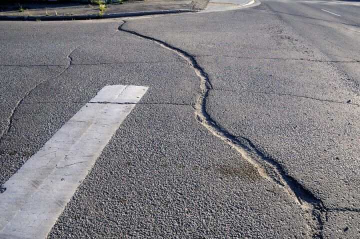 Crack Repairs by Superior Paving